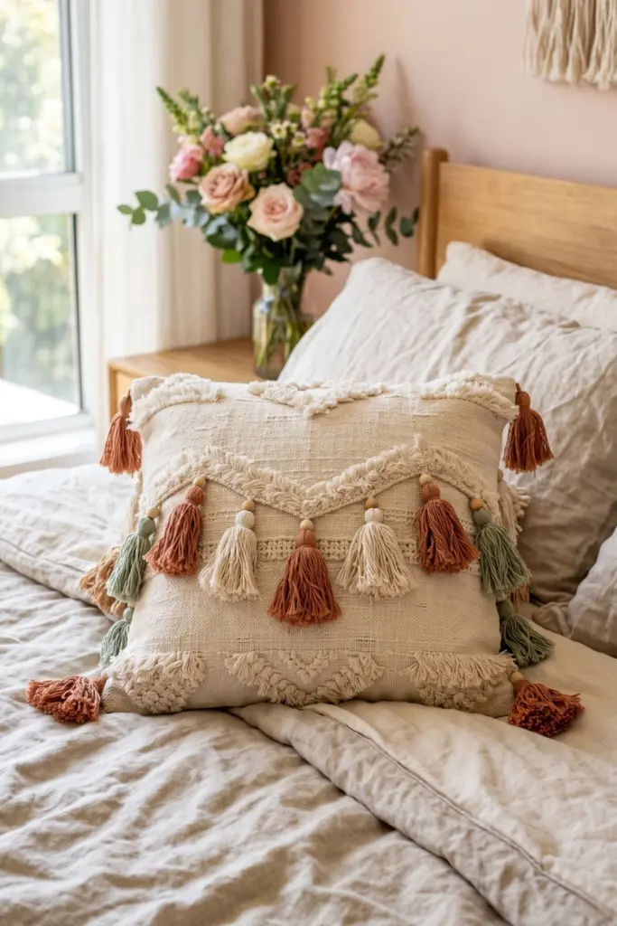boho-tassel-pillows-handmade-home-decor