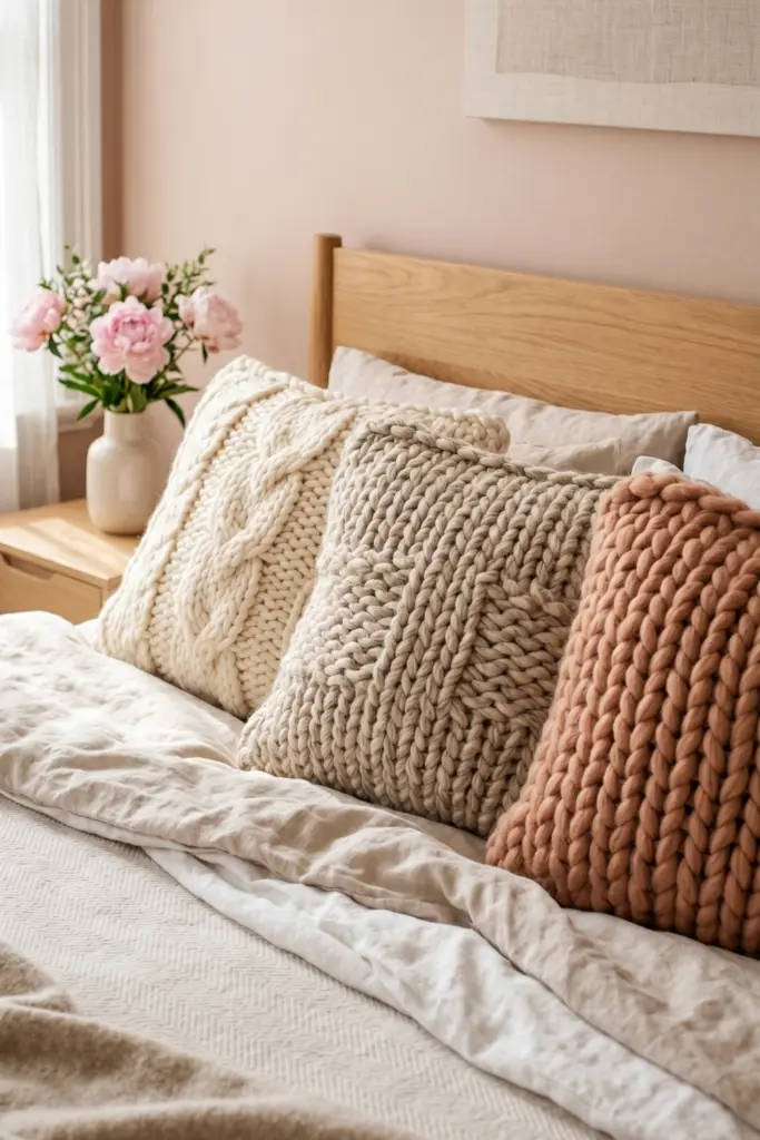 chunky-knit-texture-pillows-cozy-home-decor