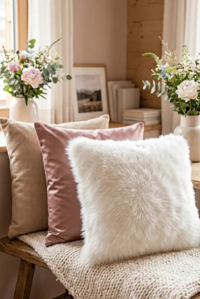 faux-fur-accent-pillows-cozy-home-decor