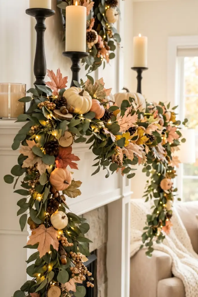 mantel-garland-led-fairy-lights