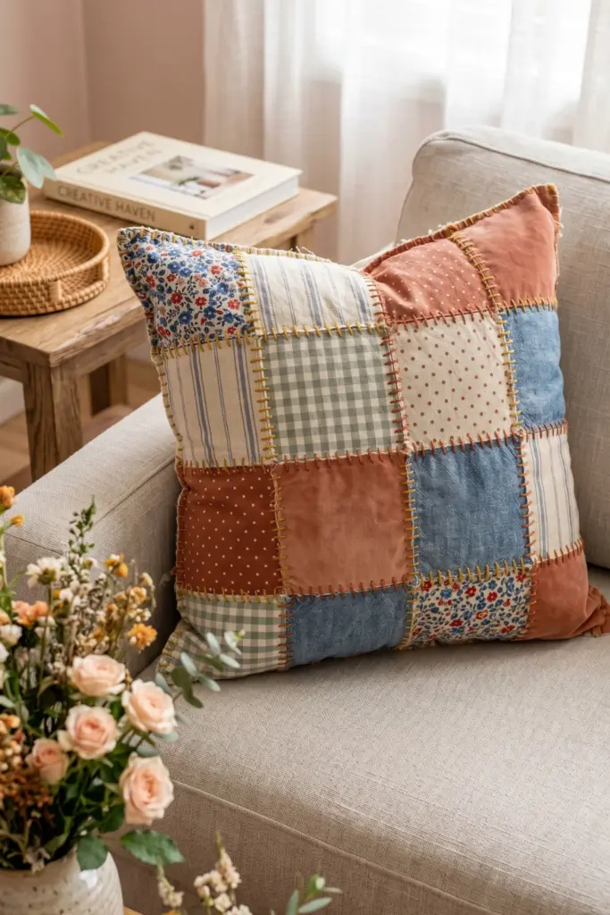 patchwork-scrap-pillow-eclectic-fabric-patterns