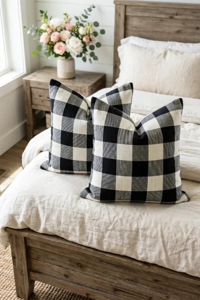 plaid-buffalo-check-pillows-farmhouse-decor