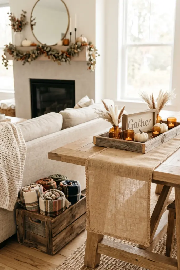 rustic-wood-burlap-accent-pieces-fall-decor