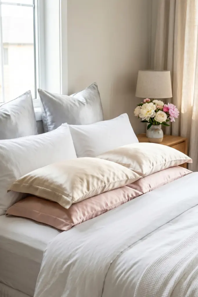 silk-satin-pillowcases-decorative