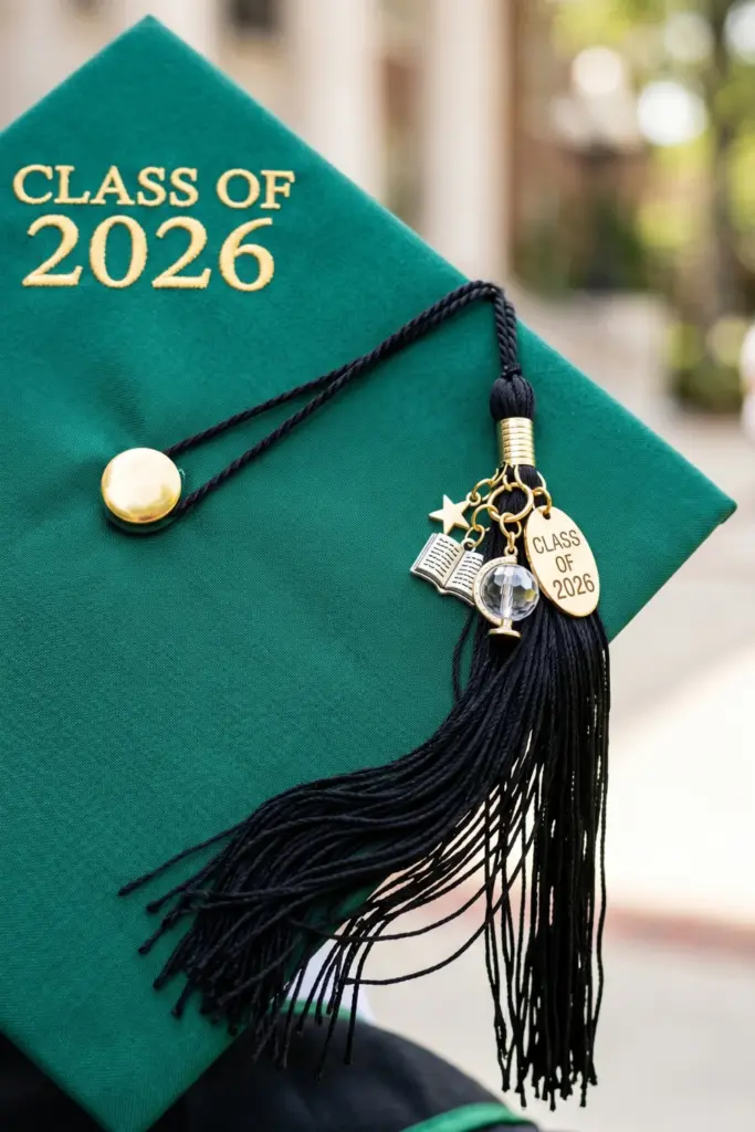 academic-graduation-cap-gowns-tassel-charm-caps-ideas