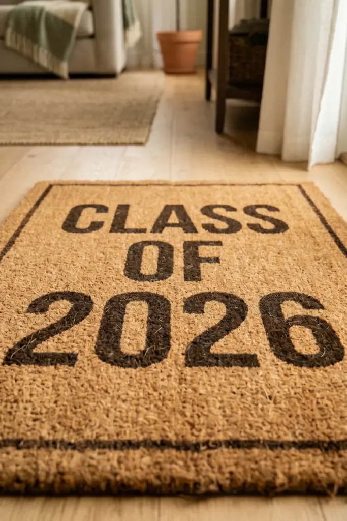 graduation-entryway-decorations-class-of-2026-floor-mat-ideas