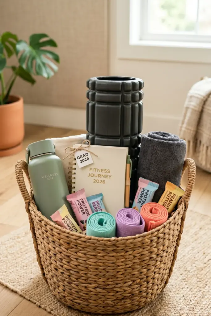 graduation-gift-basket-fitness-enthusiast-ideas