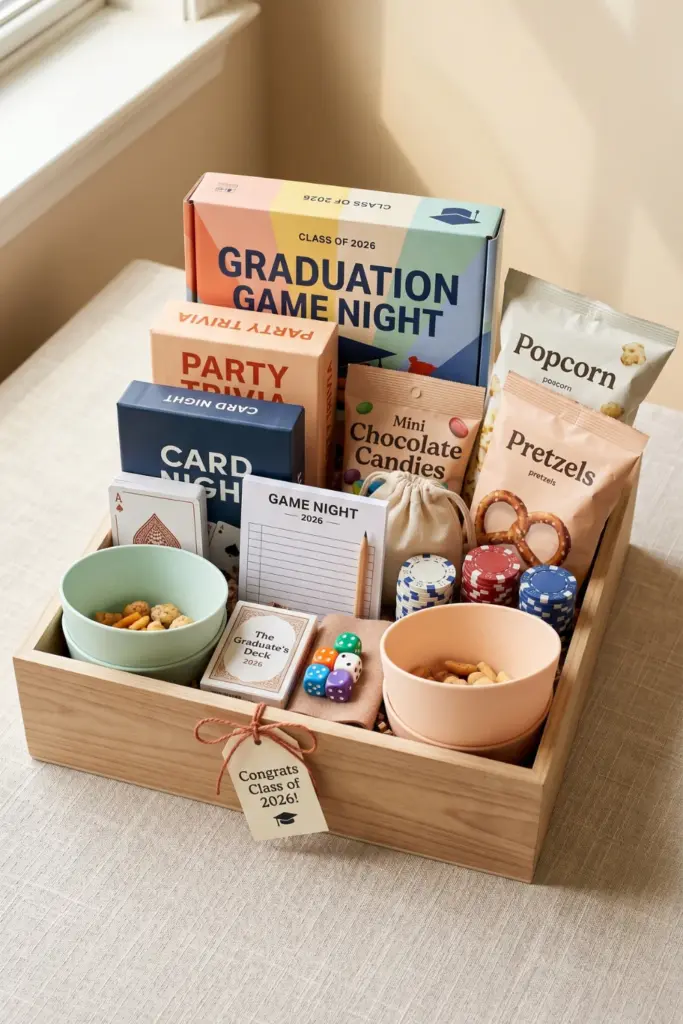 graduation-gift-basket-game-night-ideas