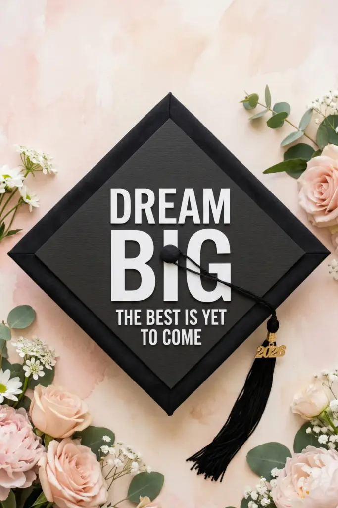 inspirational-quote-diy-graduation-cap-decor
